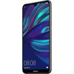 HUAWEI Y7 2019 Dual SIM Smartphone 15.9 cm (6.26 Inch) (4000 mAh Battery, 32 GB Internal Memory, 3 GB RAM, Android 8.0), Smartphone, Midnight Black