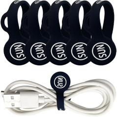 Cable Organiser Clips Black Cable Clips