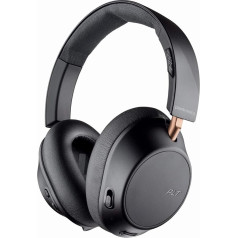 Plantronics BACKBEAT GO 810 Bluetooth-Überkopf Kopfhörer, Memory Foam, Over-Ear Graphite Schwarz