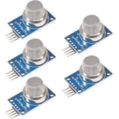 ALMOCN MQ-6 LPG Gas Sensor Module Liquid Propane Iso-Butane Butane Detector for Combustible Gases for Arduino Raspberry Pi ESP8266 MQ2 5V DC (MQ-6) Pack of 5