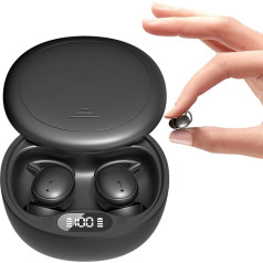 Small Mini Invisible Wireless Earbuds Sleep Ear Buds Noise Cancelling In-Ear Headphones Wireless Bluetooth Sleep Earphones for Small Ears Soft Headphones for Sleeping Bluetooth Invisible