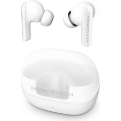 Energy Sistem Serenity ANC True Wireless Noise Cancelling Headphones (4 Microphones, Bluetooth 5.3, Recycled Plastic, 25 Hours Battery Life, IPX4 Certified)