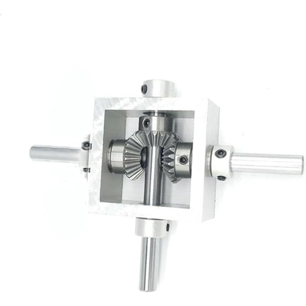 QXSJEDYCH Miter Gear, 1 Piece Gear, 1:1 Ratio, Double Shaft Bevel Gear, 90 Degree Bevel Gear, Steering Gear, One Input and Two Output Type, Reduction Gearbox (Pinion, Mechanis