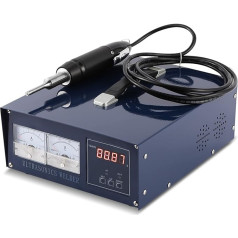 BAOSHISHAN Ultrasonic Welding Machine Plastic Spot Welder for Farm Eggs Belt Manure Belt Portable 220V (500W Machine with Horn for Egg / Manure Belt)
