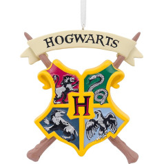 Hallmark Harry Potter Hogwarts Crest Christmas Ornament