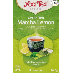 Yogi Tea Organic Matcha Lemon Tea Green 17bag