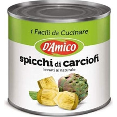 D'Amico Carciofi a Spicchi Artichokes in Wedges 2500 g Tin