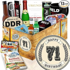 Birthday Gift 71st / Gifts 71st Birthday Men/Men's Set DDR