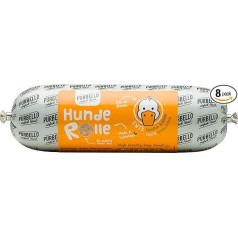 PurBello 8x Dog Food Duck 800 g