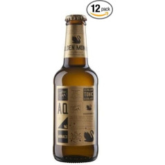 12 Bottles Aqua Monaco Extra Dry Tonic Water Munich 230 ml Brown