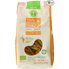 PROBIOS Penne made of yellow lenses, pack of 12 (12 x 250 g)