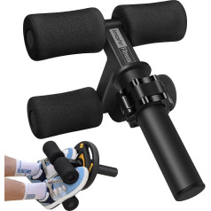 HANDSONIC Tib Bar, Tibialis Trainer for Tibialis Strengthening Exercises, Women and Men Training Device, Fitness Equipment, Sports Equipment, Home Shin Muscle Trainer, Suitable for Weight Plates 50 mm