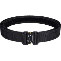 AMOC Combat Belt, 2 Inch Tactical Belt for Laser Cutting Combat Waistband