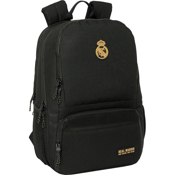 safta Unisex Kids M510 Real Madrid 3rd Equipment Padel Backpack Sports Backpack Ideal for Different Ages Comfortable and Versatile Quality and Resilience 30 x 17 x 42 cm