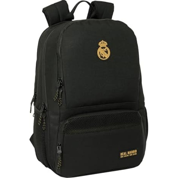 safta Unisex Kids M510 Real Madrid 3rd Equipment Padel Backpack Sports Backpack Ideal for Different Ages Comfortable and Versatile Quality and Resilience 30 x 17 x 42 cm