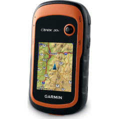 Garmin eTrex 20 x Handheld 5,6 cm TFT 141.7 G schwarz, orange – Seefahrer (5.59 cm (5,6 cm), TFT, 240 x 320 Pixel, 35,6 x 43,2 mm (3,6 x 4,3 cm), vertikal, 65536 Farben)