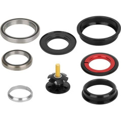 Yosoo Aluminum Alloy Conical Fork Straight Tube 44/55mm Bicycle Bearing Headset Bicycle Accessories Bicycle Headset Bearing