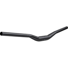 Funn Kingpin Mountain Bike Handlebar with Handlebar Clamp 35 mm and Width 785 mm, Robust and Lightweight Alloy Riser Handlebar for MTB, BMX and Road Bike, Increase 30 mm (Black)