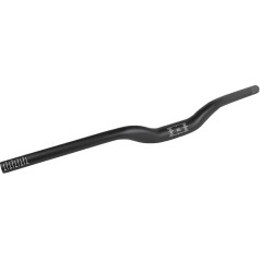 M-Wave Unisex Adult HB-C2.1 Trekking Handlebar, Black, 660 mm Wide