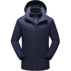 SRZYMJ Wind Jacket Men's Leather Jacket Men's Real Leather Winter Men's Fleece Shirt Softshell Jacket Men's Summer Lightweight Leather Jacket Men's Real Leather Winter Long Vest Men