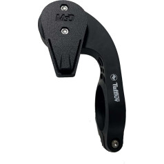TUFF LUV Out-Front Handlebar Bicycle Mount [Compatible with Hammerhead Karoo 2] - Safe & Practical Bicycle Accessories - Black, I4_403