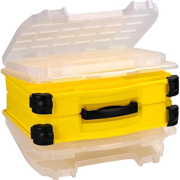 THKFISH Large Tackle Box Organizer and Storage Double Sided Tackle Box Removable 4 Tier Fishing Tackle Box