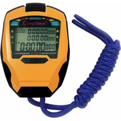 Cuzit Stopwatch Timer 3 Rows 100 Laps professional stop watch Outdoor Sports Handheld Digital Counter Timer Cronometro