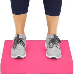 Vive Balance Pad - Foam Yoga Mat Trainer for Physical Therapy, Stability Training, Knee and Ankle Exercises, Strength Training, Rehab, Chair Cushion for Adults, Kids and Travel