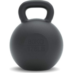 Sidea, Cast Iron Kettlebell, Black