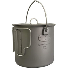 Jolmo Lander Titan Pot with Handle Camping Pot 1100 ml
