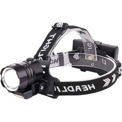 WESLITE XHP90 LED Rechargeable Headlamp 12000 Lumens Extremely Bright LED Headlamp with COB Light Outdoor Headlight USB Headlamps IPX4 Waterproof 4 Modes Zoomable for Camping Fishing Hiking