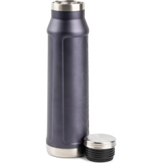 EDDIE BAUER Paragon 22 oz Stainless Steel Water Bottle - Vacuum Insulated Water Bottle Wide Mouth BPA Free Sweat Proof Reusable Double Wall Water Bottle Flask - Travel Hiking Camping - Winter Blue