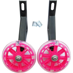 FUFU Universal Junior Wheel Stabiliser, Wheels with Variable Speed Bicycle Stabiliser Training Bikes Children 12 to 20 Inches