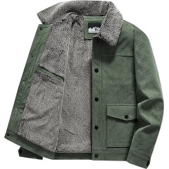 SRZYMJ Quilted Jacket Men's Winter Thick Transition Coat Winter Coat Parka Transition Jacket Leisure Jacket Elegant Outdoor Jacket XXXL Functional Jacket Thin Softshell Jacket Sweat Jacket Quilted