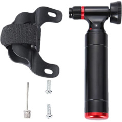 CO2-Inflatorventilpumpe, CO2-Inflator-Kit, Fahrradreifenpumpe für schnelles Aufpumpen von Reifen, Tragbarer Fahrradreifenfüller, tragbare Reifenpumpe, schneller Reifenluftkompressor für Reisen, Radfah