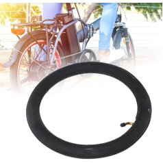Inner Tube for Electric Bicycle, E-Bike Rubber Tubes Tyre Replaces Curved Metal Valve for Mountain Bike Snow Bike Beach Snow Bike