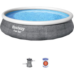 Bestway 4 x 33 Inch Pool Set, 13 ft x 33 Inch, Colour