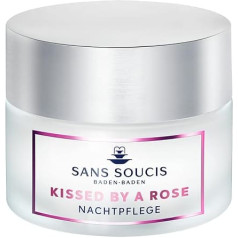 Sans Soucis Anti Ageing Night Cream 50 ml - Face Care for Night Skin Care Cream Against Wrinkles Kissed by a Rose
