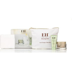 Emma Hardie Starter Gift Set: 50 ml Cleansing Balm, 15 ml Revitalising Cream Midas Touch and Professional Cleaning Cloth, Packed in a Cosmetic Bag, Natural and Cruelty Free