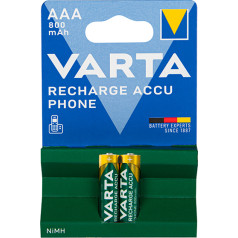 82-487# Akumulators r3 ni-mh aaa 800mah varta tālrunis