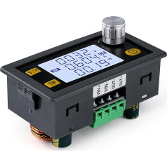 Voltage Regulator 12 V DC Step Down Converter Step Up Converter DC Converter 12 V 5 V, DC 5-30 V to DC 0.6-30 V 35 W 4A with LCD Display Solar Charging Module Power Module Regulator Protection (SK35H)