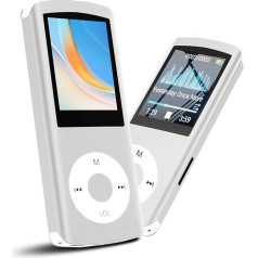 Hotechs Slim Design MP3 Player MP4 Player with 32GB Memory Card Digital LCD Display 1.8 Inch Display FM Radio