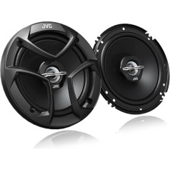 JVC CS J620/4 Inches, 2 Way Coaxial Speaker – Black