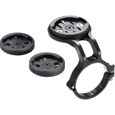 Cestbon 35mm Mountain Bike Mount for Garmin Edge Wahoo Elemnt Bryton Rider Stages Dash Hammerhead Karoo Handlebar Stem Mount Black