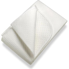 Setex - Matratzenunterlage Classic mit Noppen 180x200cm - Rutschfester Matratzenschoner zum Auflegen auf den Lattenrost - Matratzen Unterlage Nadelvlies atmungsaktiv & waschbar bei 30°C - Weiß