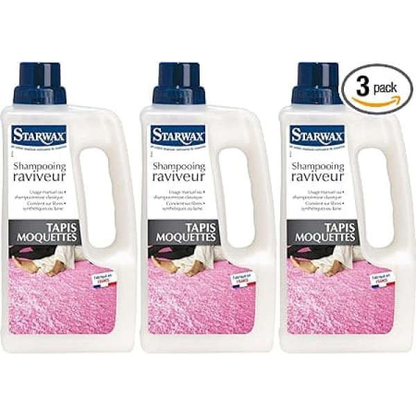Shine 378 Shampoo Refresher Carpet and Carpeting - Lot de 3