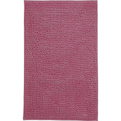 Brandsseller Modern Chenille Bath Mat Shower Mat Shaggy Style (70 x 120 cm, Purple)