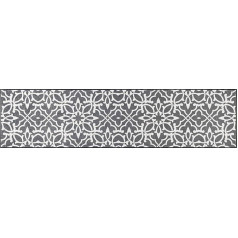 wash+dry Decorada Door Mat, 60 x 240 cm, Washable, Interior, Colourful