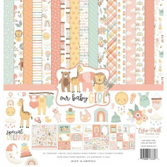 Echo Park Collection Kit 12 x 12 inches - Our Baby Girl