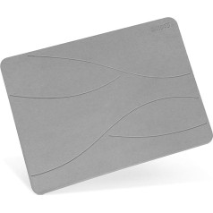 Stone Bath Mat Quick Drying Super Absorbent Diatomaceous Earth Shower Mat Non-Slip Anti Mould
